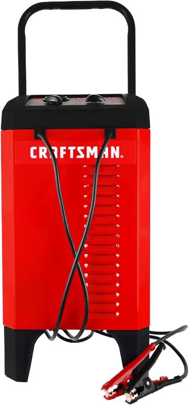 Photo 1 of 
CRAFTSMAN CMXCESM274 175 Cranking Amp 12V Manual Wheel Charger and Jump Starter