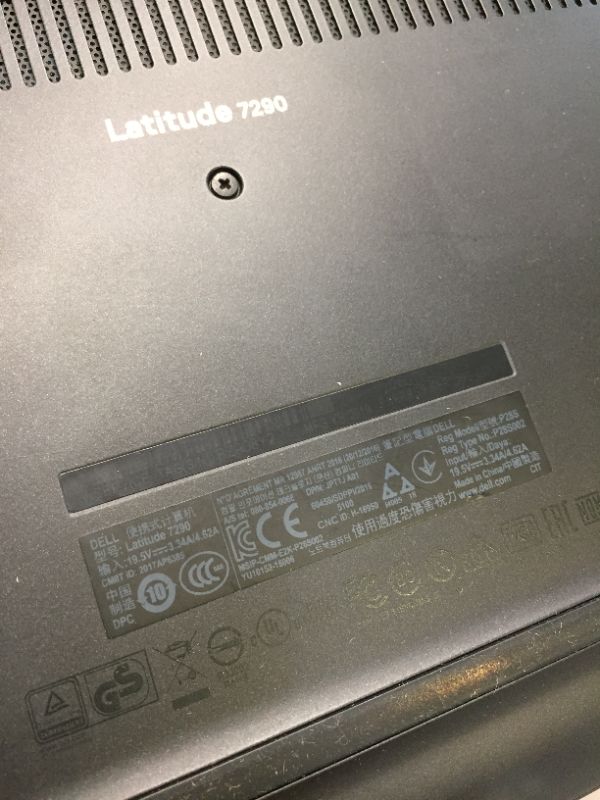 Photo 1 of Dell Latitude 7290 - 12.5" - Intel Core i5 8350U - 16GB RAM - 256 GB SSD - Windows 10 pro - Charget Included
 -- SIGNS OF NORMAL WEAR