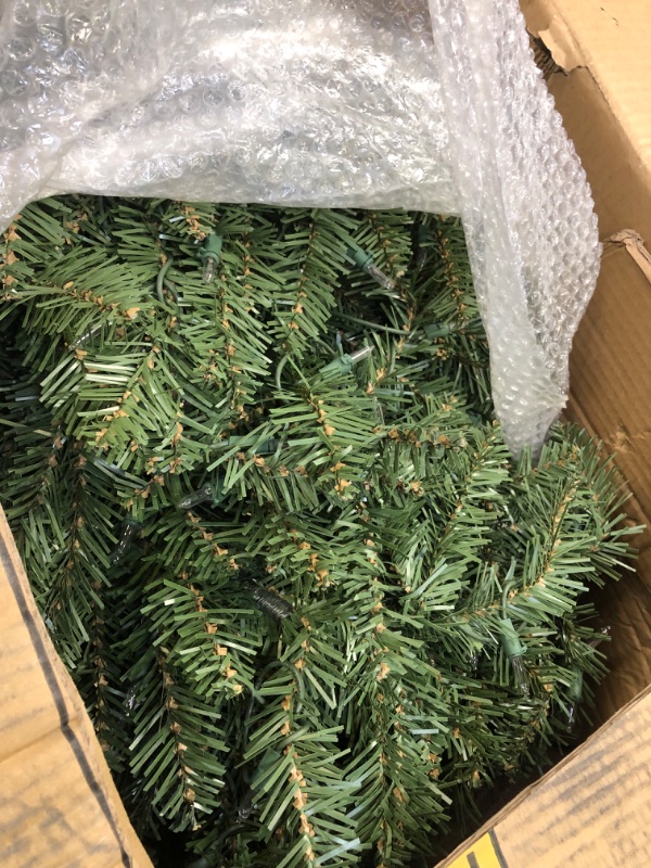 Photo 3 of 7½ ft. Pre-Lit Fraser Fir Artificial Christmas Tree with 600 UL-Listed Clear Lights