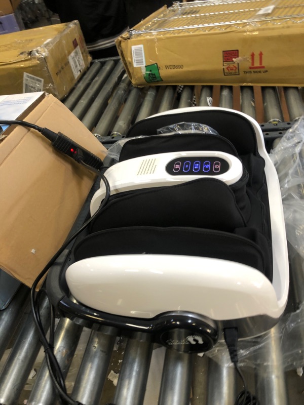 Photo 4 of Cloud Massage Shiatsu Foot Massager Machine - Increases Blood Flow Circulation, Deep Kneading, with Heat Therapy - Deep Tissue, Plantar Fasciitis, Diabetics, Neuropathy (with Remote)---MISSING CONTROL 
