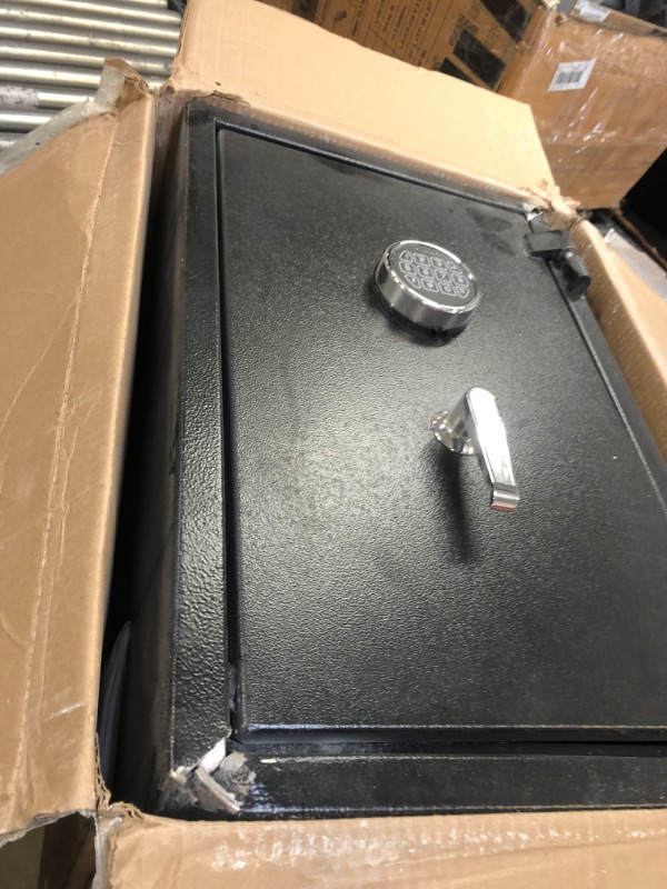 Photo 1 of SAFE ------THE SAFE IS BROKEN AND NO GOOD -----SALING THE FOR SHOOTING TARGET ONLY---- 25"X18" 
