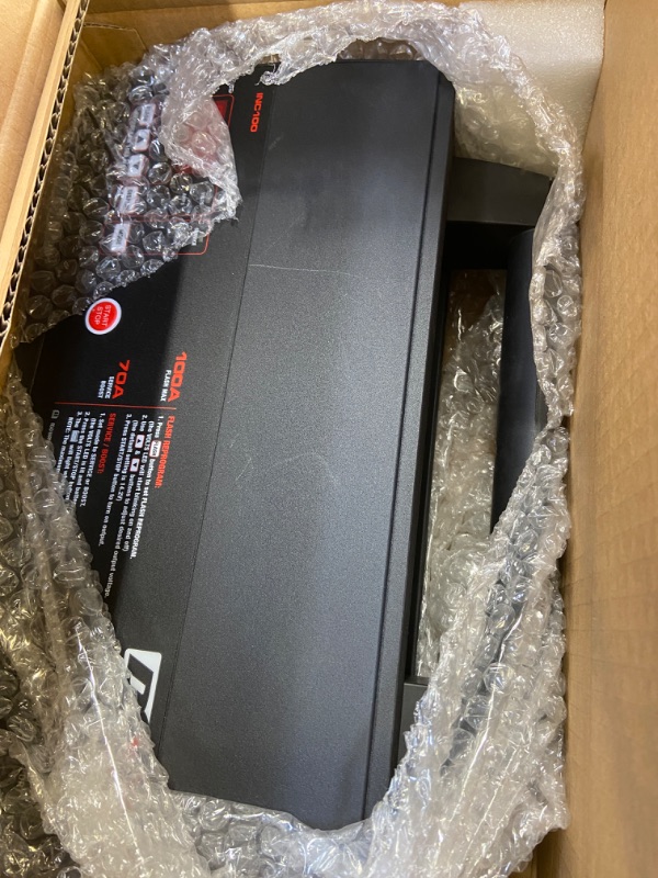 Photo 1 of Schumacher 100-Amp Microprocessor-Controlled Flash Reprogrammer and Power Supply with Battery Support, BOX DAMAGE