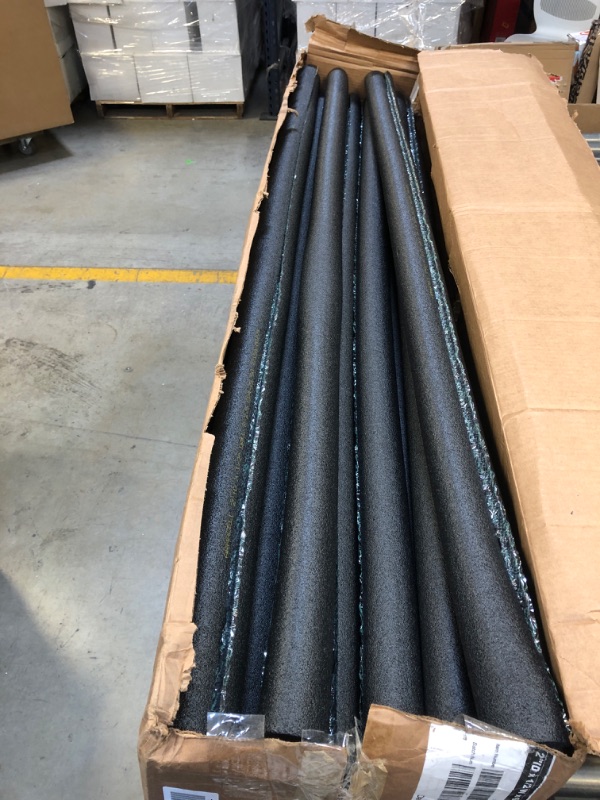 Photo 2 of 2-3/8 x 1/2 in. x 6 ft. Engineered Polymer Foam Pipe Insulation, Pack of 20
