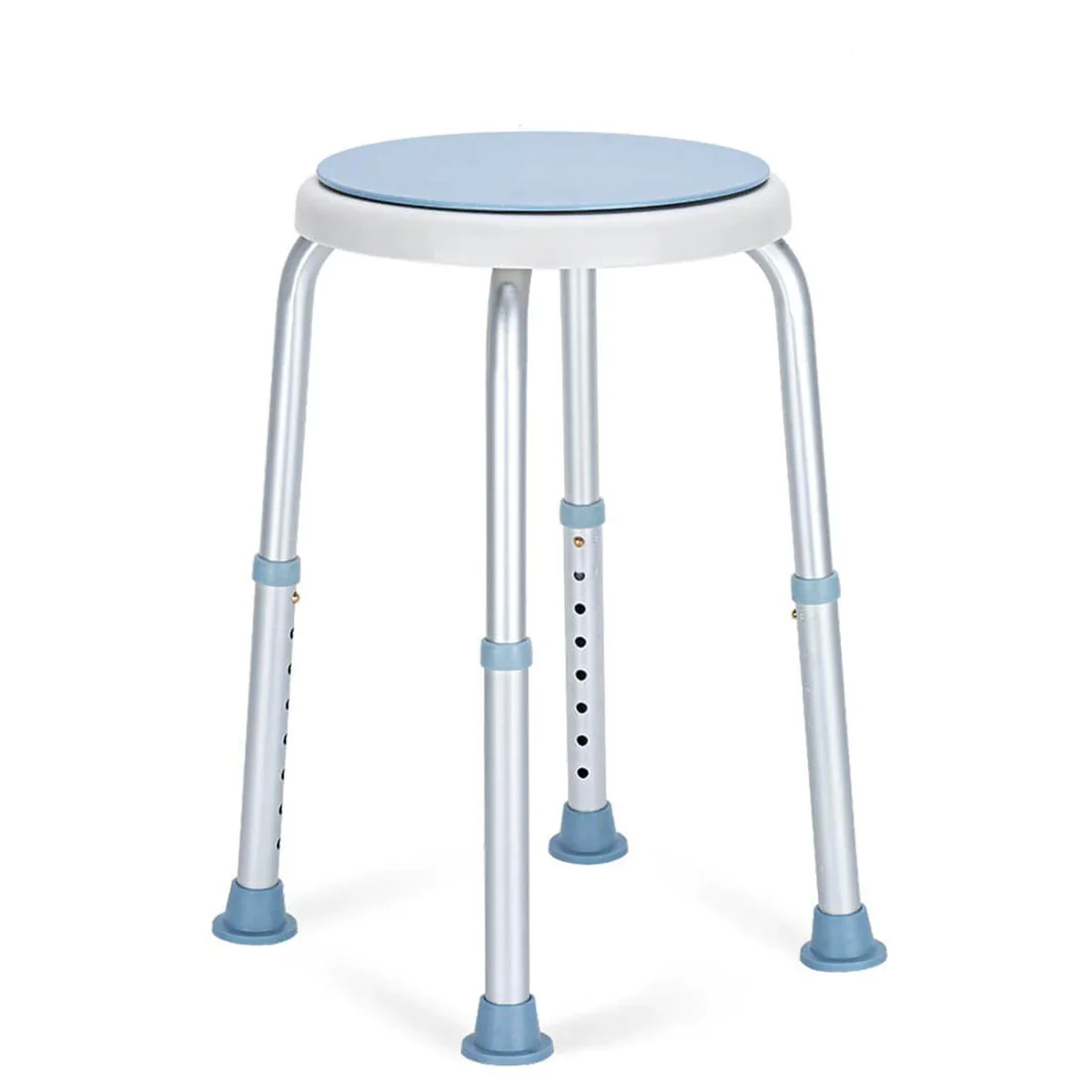 Photo 1 of 300LBS Capacity Rotating Round Shower Stool
