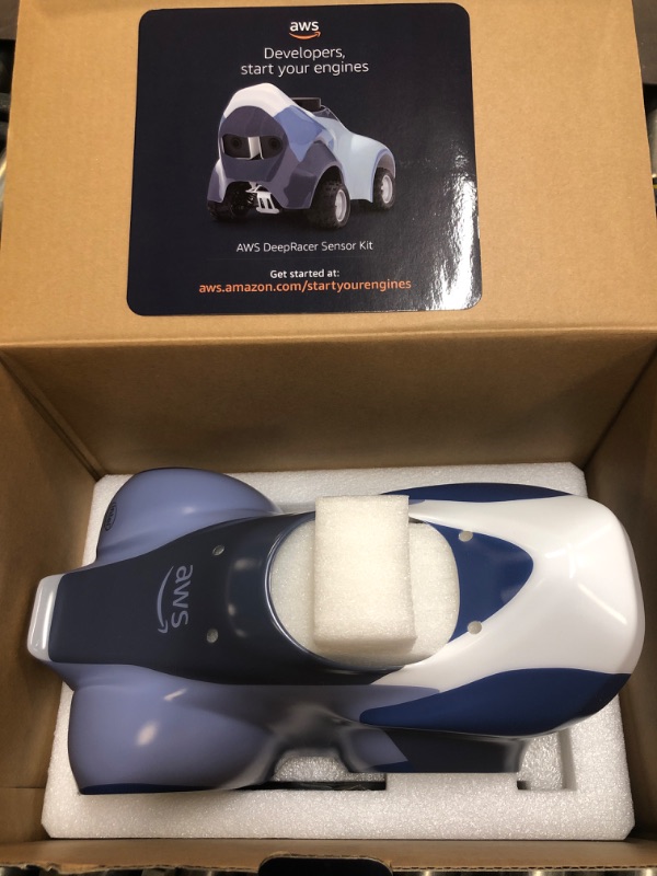 Photo 1 of AWS DeepRacer Sensor Kit – Adds Object Detection to your AWS DeepRacer Autonomous 1/18th Scale Race Car