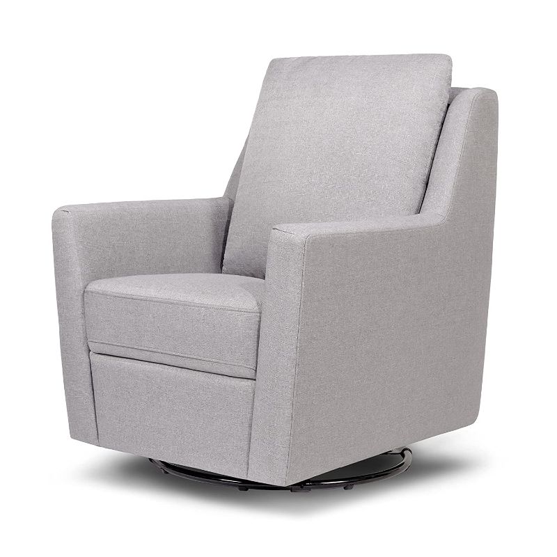 Photo 1 of 
DaVinci Nova Pillowback Swivel Glider in Misty Grey