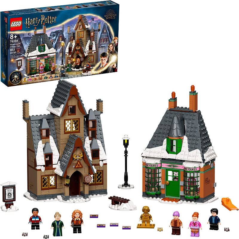 Photo 1 of LEGO Harry Potter Hogsmeade™ Village Visit 76388 Building Toy Set for Kids, Boys, and Girls Ages 8+ (851 Pieces)
