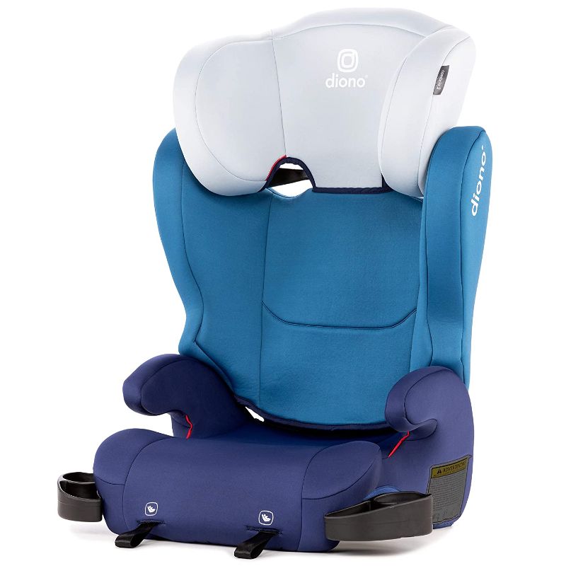 Photo 1 of Diono Cambria 2 XL, Dual Latch Connectors, 2-in-1 Belt Positioning Booster Seat, High-Back to Backless Booster with Space and Room to Grow, 8 Years 1 Booster Seat, Blue
