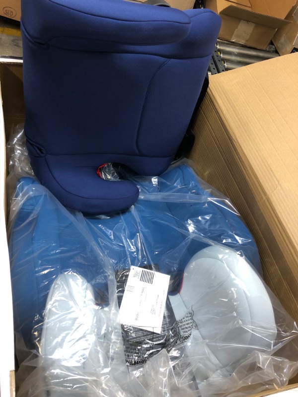 Photo 2 of Diono Cambria 2 XL 2022, Dual Latch Connectors, 2-in-1 Belt Positioning Booster Seat, High-Back to Backless Booster with Space and Room to Grow, 8 Years 1 Booster Seat, Blue
