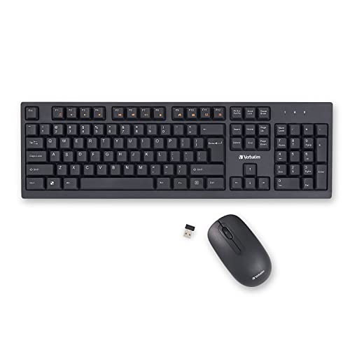 Photo 1 of Verbatim 2.4GHz Wireless USB Keyboard and Mouse Combo
