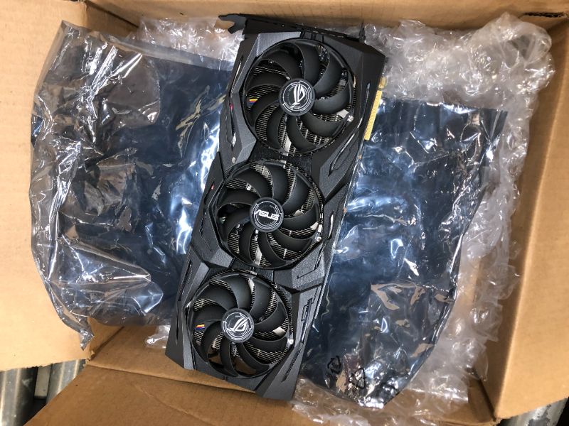 Photo 1 of ASUS GeForce® RTX 2080 O8G ROG STRIX OC Edition GDDR6 HDMI DP 1.4 Type-C graphics card (ROG-STRIX-RTX2080-O8G-GAMING)
