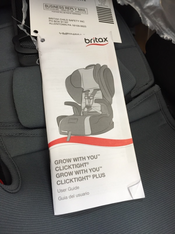 Photo 1 of Britax Grow With You ClickTight Plus SafeWash Harness-2-Booster Car Seat, box packaging damage, slightly use
