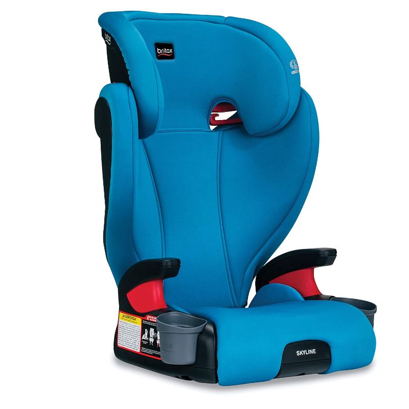 Photo 1 of Britax Skyline 2-Stage Belt-Positioning Booster Car Seat, Teal - Highback and Backless Seat
