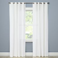 Photo 1 of 1pc Light Filtering Solid Window Curtain Panel - Threshold™ 54"W x 95"L