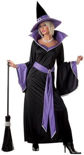 Photo 1 of California Costumes Incantasia Glamour Witch Women S Halloween Fancy-Dress Costume for Adult S (6-8)
