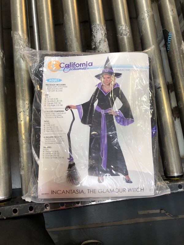 Photo 2 of California Costumes Incantasia Glamour Witch Women S Halloween Fancy-Dress Costume for Adult S (6-8)
