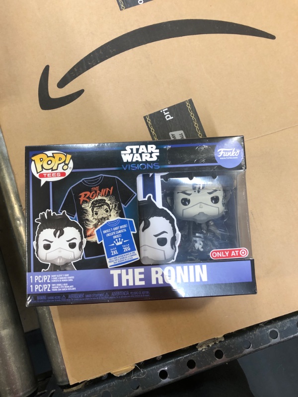 Photo 2 of Funko POP! and Tee Star Wars the Ronin with Size 2XL T-Shirt Collectors Box Exclusive
