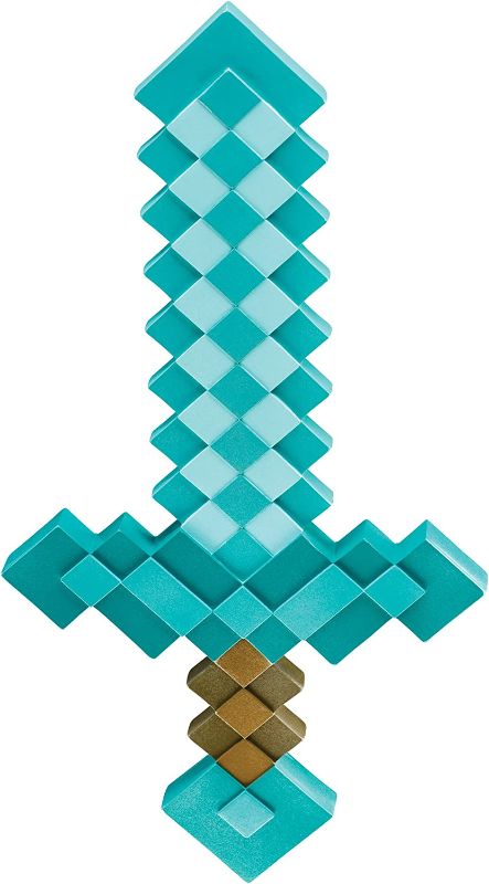 Photo 1 of Disguise Minecraft Sword Costume Accessory, One Size
