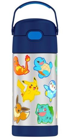 Photo 1 of 2 PACK -------- Thermos 12oz FUNtainer Water Bottle with Bail Handle - Pokémon

