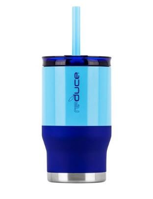 Photo 1 of 2 PACK ------- Reduce 14oz Stainless Steel Coldee Kids' Straw Tumbler

