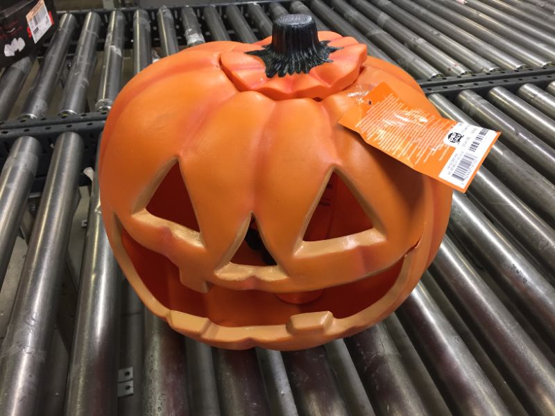 Photo 1 of 14 3D Jack-O-Lantern Electronic Mister Halloween Decorative Prop - Hyde  EEK! Boutique