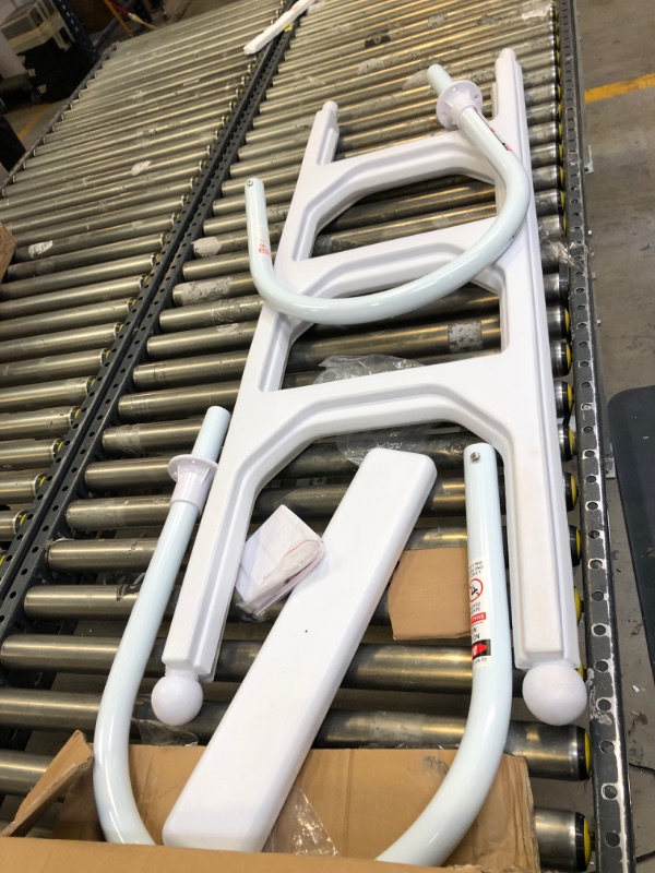 Photo 1 of Blue Wave NE1142 Aluminum Resin In-Pool Above Ground Ladder, White