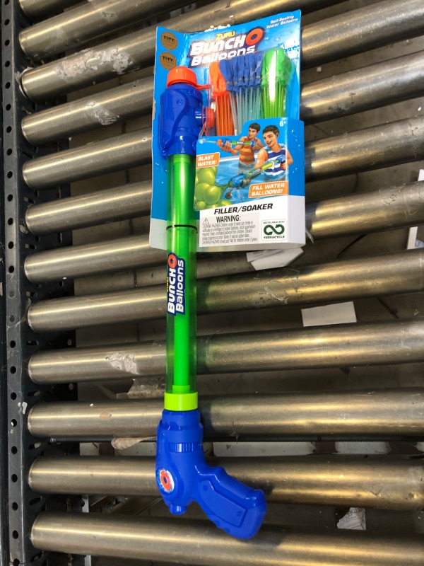 Photo 1 of Bunch O Balloons Filler/Soaker with 100 Water Balloons - Summer Soaker With Self-Sealing Water Balloons - Summer Fun Water Blaster by Zuru
