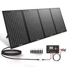 Photo 1 of 120W 12V Foldable Solar Panel Suitcase with 20A Charge Controller
