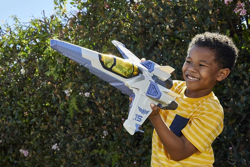Photo 1 of Disney and Pixar Lightyear Toys, XL-15 Spaceship Vehicle with Buzz Lightyear Action Figure and Projectiles, Blast and Battle Pack????
