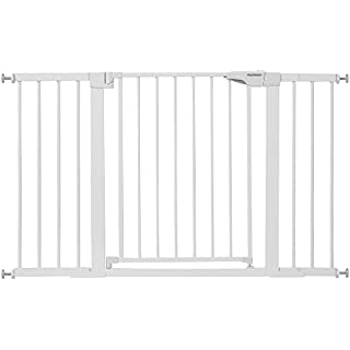 Photo 1 of Easy Walk-Thru Pressure-Mounted Pass-Through Gate (White)
