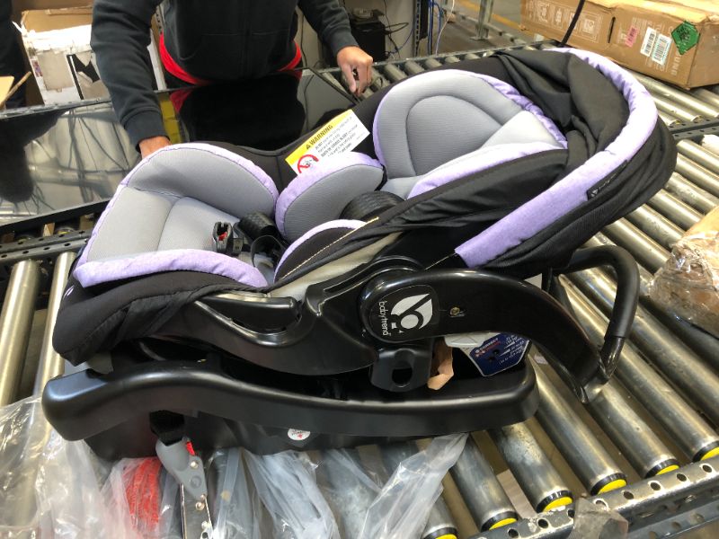 Photo 3 of Baby Trend Secure Snap Tech 35 Infant Car Seat, Lavender Ice