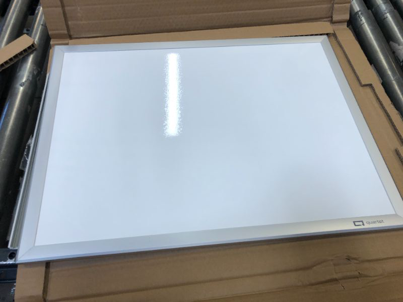 Photo 2 of Quartet Classic Series Melamine Whiteboard 24 x 18 Silver Aluminum Frame S531