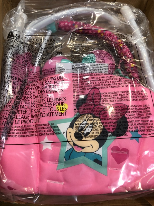 Photo 2 of Bright Starts Disney Baby Minnie Mouse Stars and Smiles Infant To Toddler Rocker - Pink