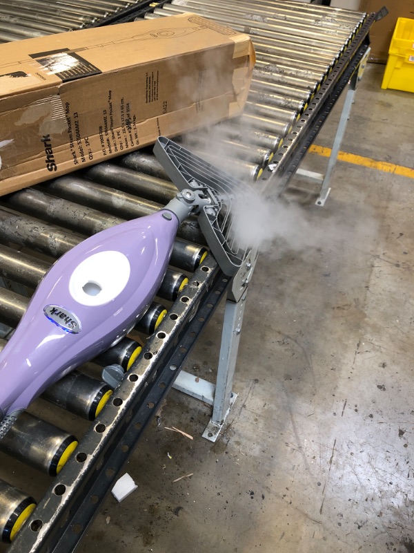 Photo 1 of Shark S3504AMZ Steam Pocket Mop Hard Floor Cleaner, 1 Triangle Mop Head, Easy maneuvering, Quick Drying, Soft-Grip Handle, Powerful ----DOESNT COME WITH MOP HEAD COVER