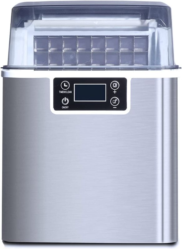 Photo 1 of Northair Countertop Ice Maker 1 Gallon Self-Cleaning Square Ice 45lbs Daily Ice Cubes Ready in 20 Minutes