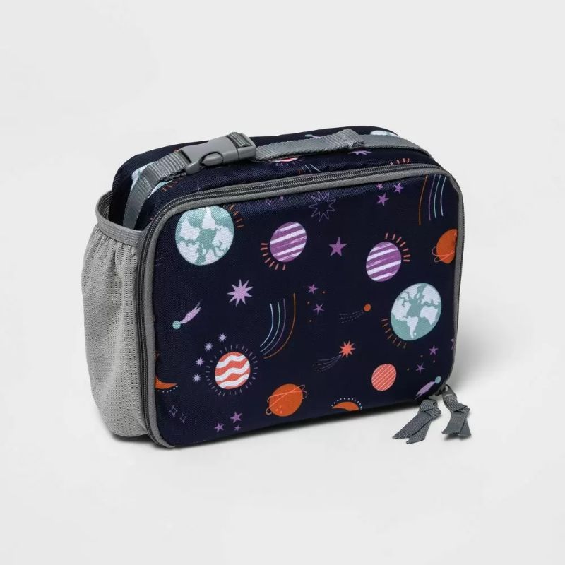 Photo 1 of 2 pack Classic Lunch Bag Navy Space - Cat & Jack
