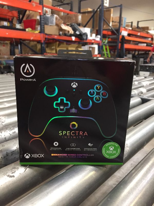 Photo 2 of PowerA Spectra Infinity Enhanced Wired Controller for Xbox Series X|S/Xbox One +++ ITEM FACTORY SEALED +++

