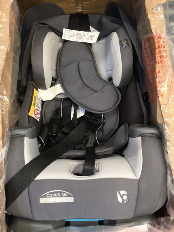 Photo 2 of Baby Trend Cover Me 4 in 1 Convertible Car Seat, Vespa *** ITEM HAS SOME DEBRIS FROM PRIOR USE ***