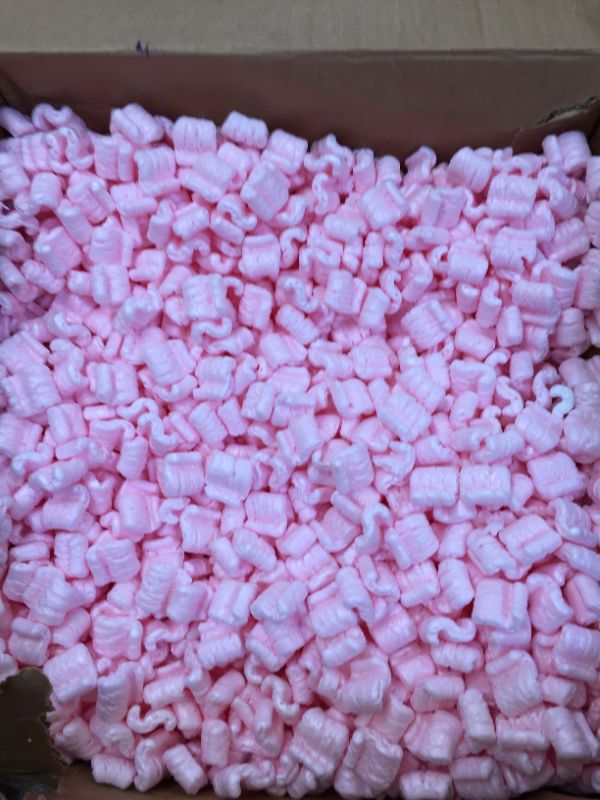 Photo 2 of Starboxes Packing Peanuts Pink Anti Static - 3 CuFt. Bag