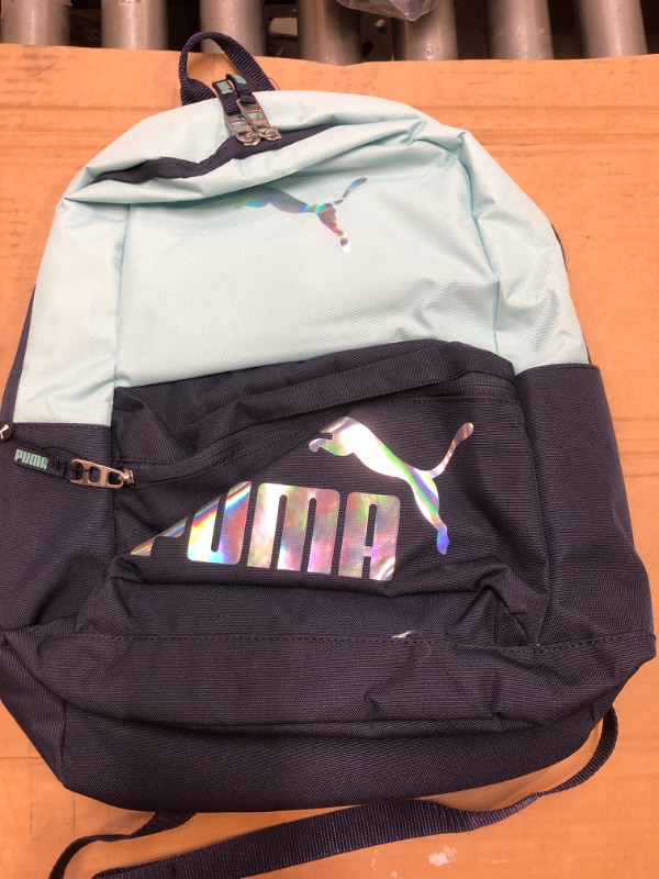 Photo 2 of PUMA Activation 18" Backpack - Aqua/Navy, Blue/Blue