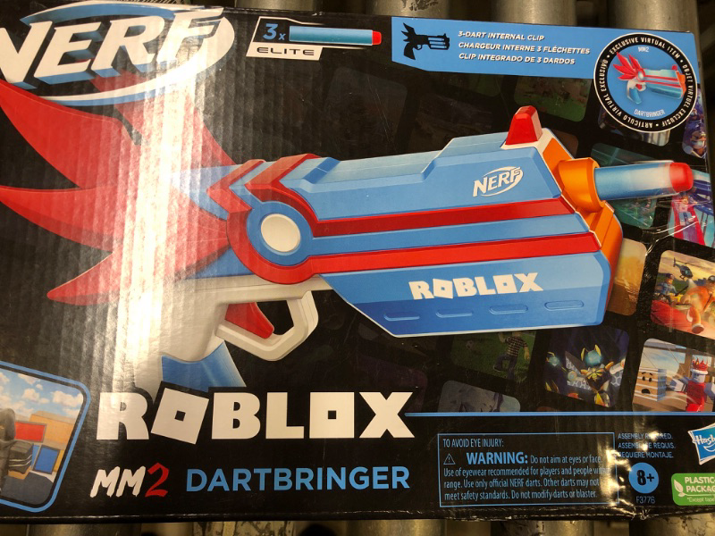 Photo 2 of NERF Roblox MM2: Dartbringer Dart Blaster