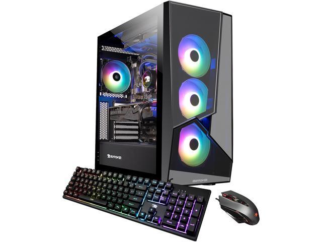 Photo 1 of IBUYPOWER Gaming Desktop PC - (Slate236i Intel I5 12600KF 16GB DDR4 3200Memory GeForce RTX 3060 12GB 500GB SSD 1TB HDD RGB - Windows 11 Home Adv