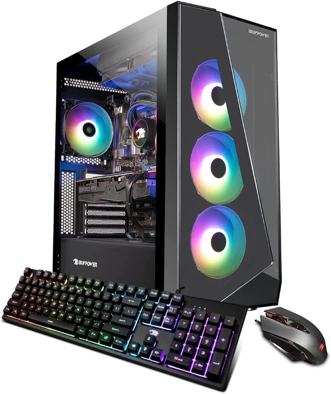 Photo 5 of IBUYPOWER Gaming Desktop PC - (Slate236i Intel I5 12600KF 16GB DDR4 3200Memory GeForce RTX 3060 12GB 500GB SSD 1TB HDD RGB - Windows 11 Home Adv