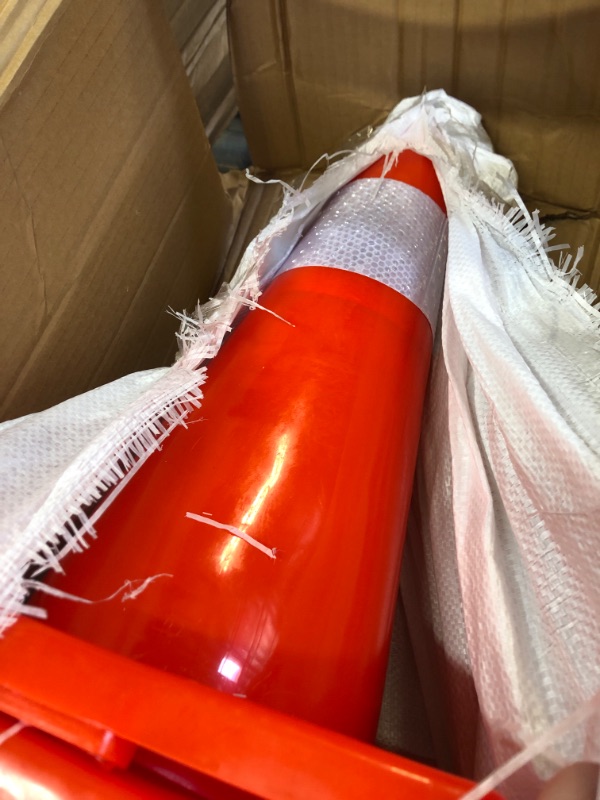 Photo 2 of 15inch 10 pcs reflective cones 