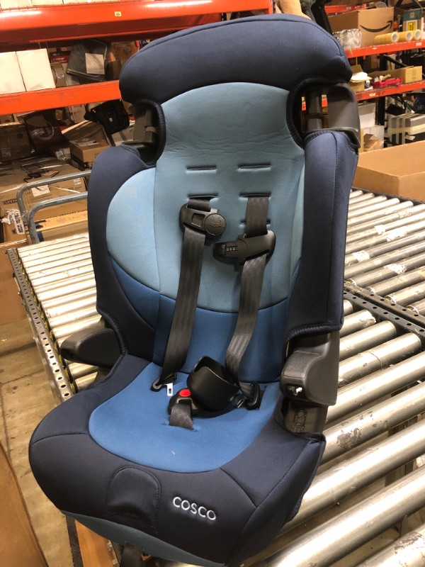 Photo 3 of Cosco Finale DX 2 in 1 Booster Car Seat Sport Blue