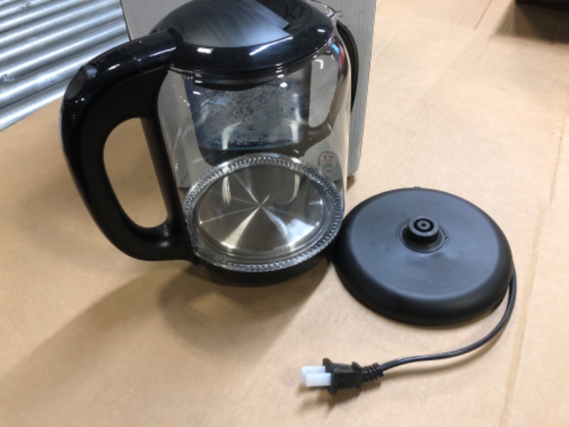 Photo 3 of Chefman 1.7 Liter Electric Programmable Glass Tea Kettle