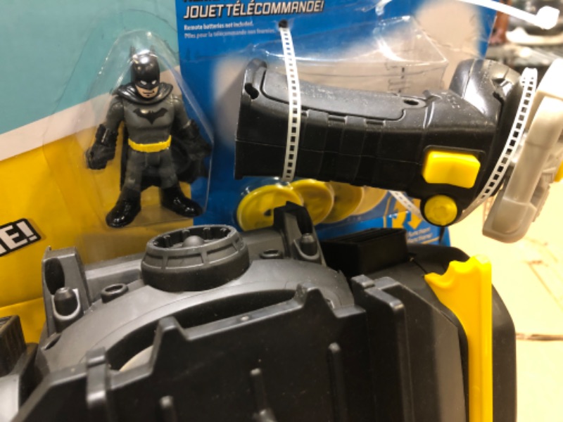 Photo 4 of Fisher- Imaginext DC Super Friends Transforming Batmobile R/c----new damage package 