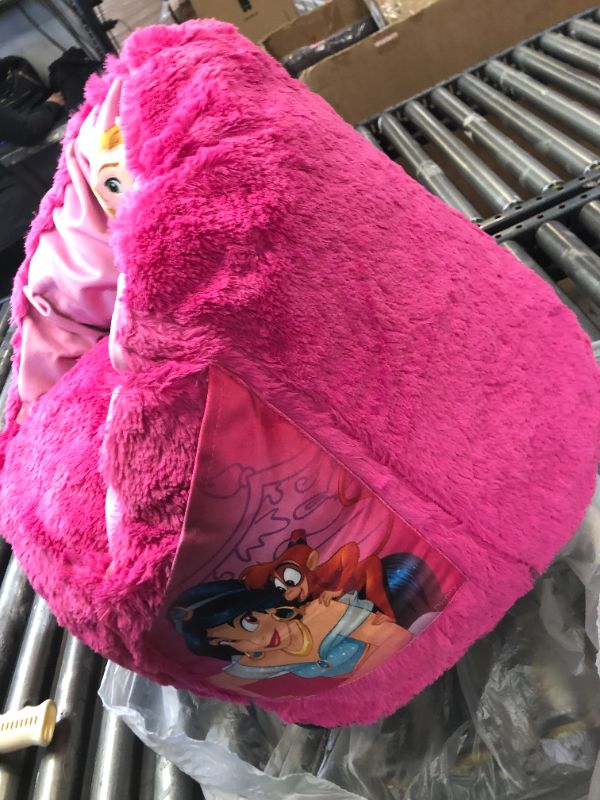 Photo 3 of Disney Princess Cozee Fluffy Chair by Delta Children, Toddler Size (for Kids Up to 6 Years Old) WARPED/BENT MINOIR MARKINGS FORM NOT BEING PACKAGED 