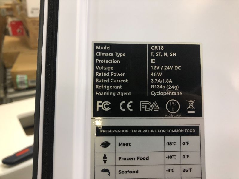 Photo 2 of F40C4TMP Portable Refrigerator Freezer Review
