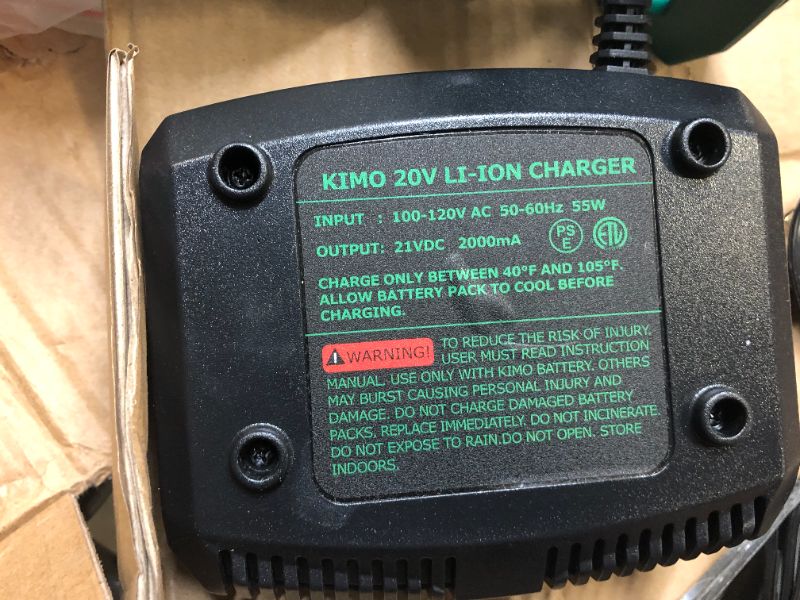 Photo 4 of KIMO 3-Gallon Pump Sprayer, Cordless Electric Garden Sprayer, W/ 2.0Ah Battery Electric Backpack Weed Sprayer
